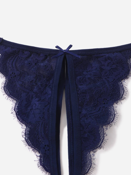 Classic Sexy Solid Cut Out Thong