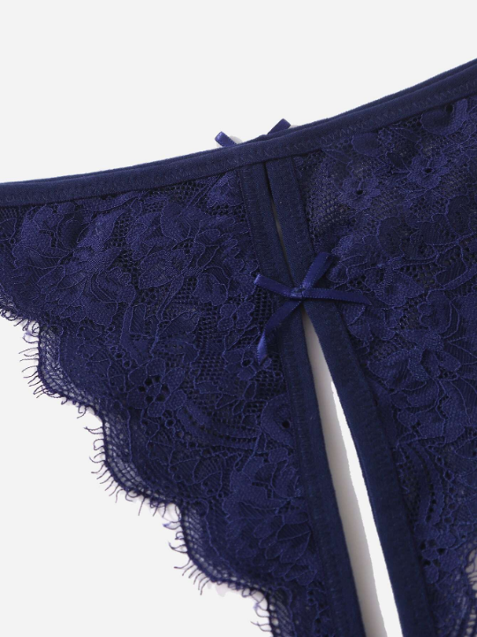 Classic Sexy Solid Cut Out Thong