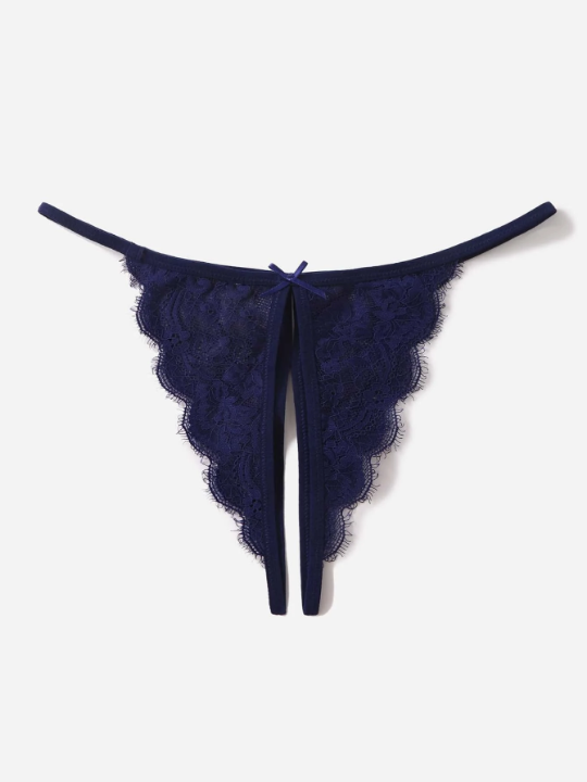 Classic Sexy Solid Cut Out Thong