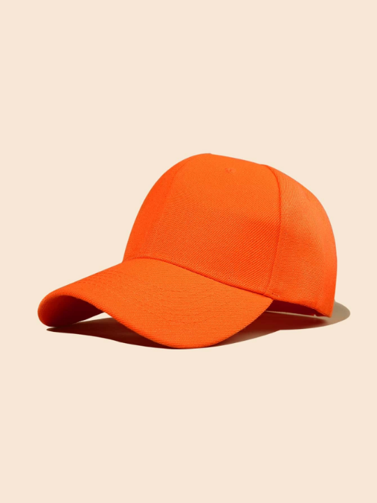 Men Solid Baseball Cap