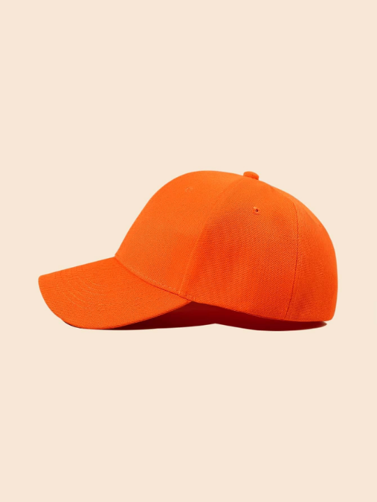 Men Solid Baseball Cap