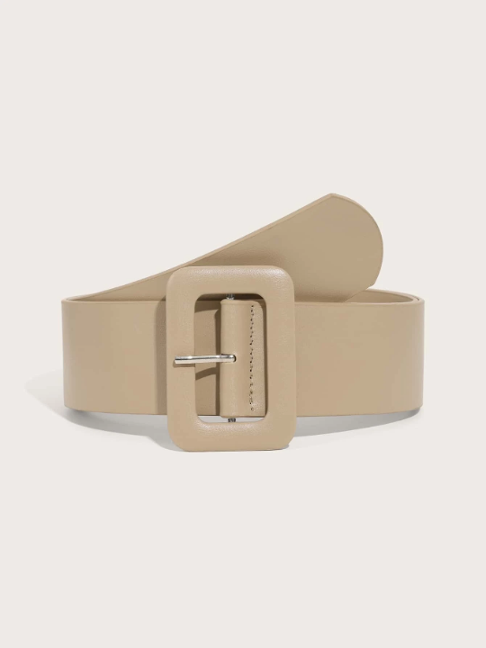 1pc Geometric Buckle Belt & 1pc Hole Puncher