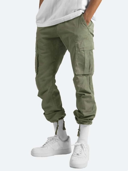 Manfinity LEGND Loose Fit Men's Zipper Fly Cargo Pants