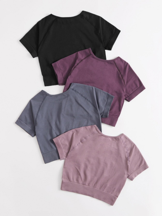 Yoga Basic 4 Pack Raglan Sleeve Sports Tee