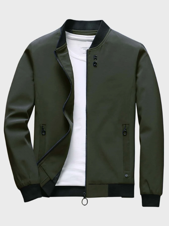 Manfinity Mode Men Zip Up Bomber Jacket