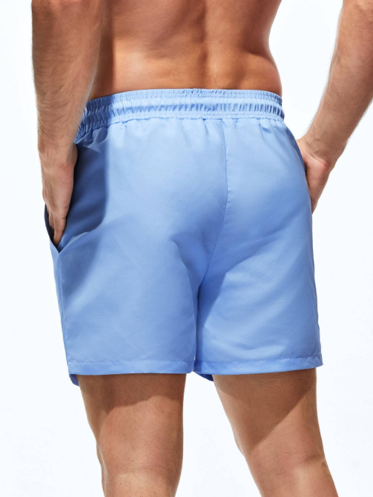 Manfinity Swimmode Men Solid Swim Trunks