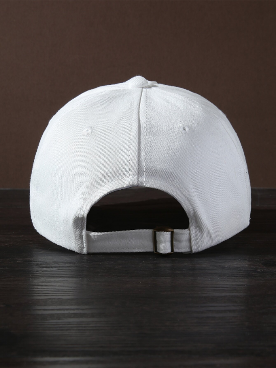 Men Leaf Print Baseball Cap