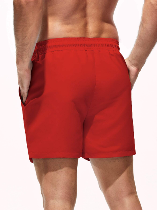 Manfinity Swimmode Men Solid Swim Trunks