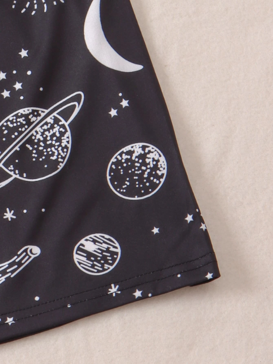 Men's Galaxy Print Homewear Set