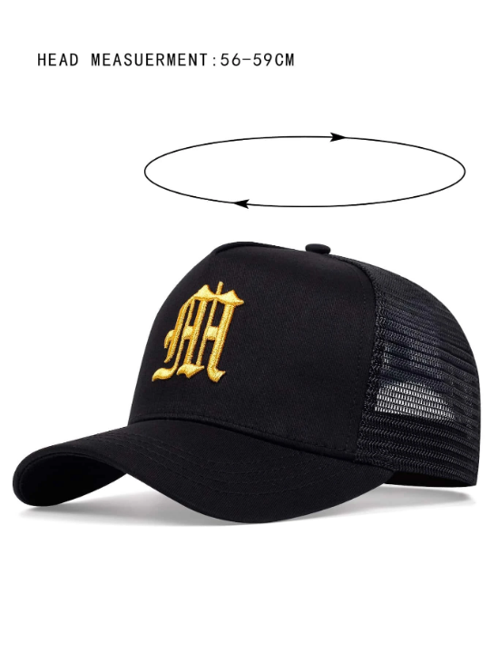 Men Letter Embroidery Baseball Cap