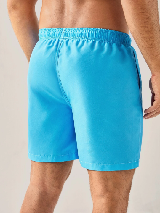 Manfinity Swimmode Men Drawstring Waist Swim Trunks