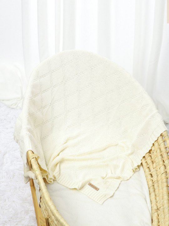 1pc Baby Solid Swaddling Blanket