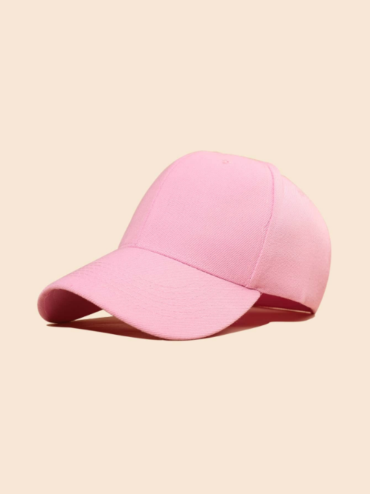 Men Solid Baseball Cap