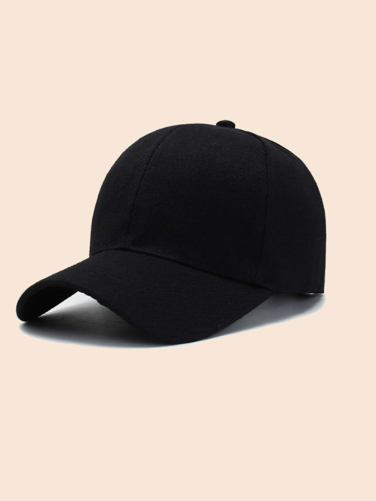 1pc Men Accessories Plain Baseball Cap, Stay Stylish And Comfortable With This Men's Baseball Cap For Daily Life