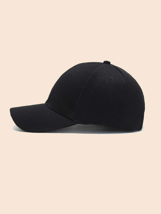 1pc Men Accessories Plain Baseball Cap, Stay Stylish And Comfortable With This Men's Baseball Cap For Daily Life