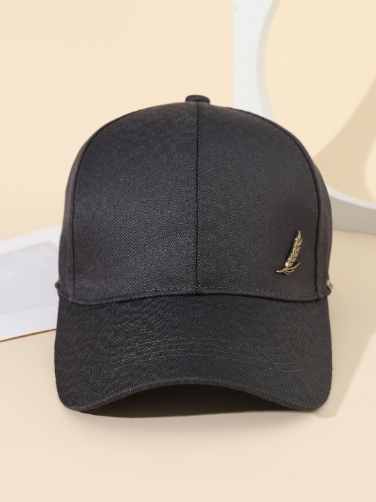 Men Wheat Decor Baseball Cap