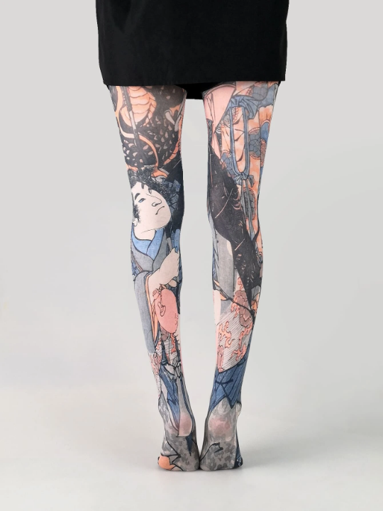 Figure Graphic Tights