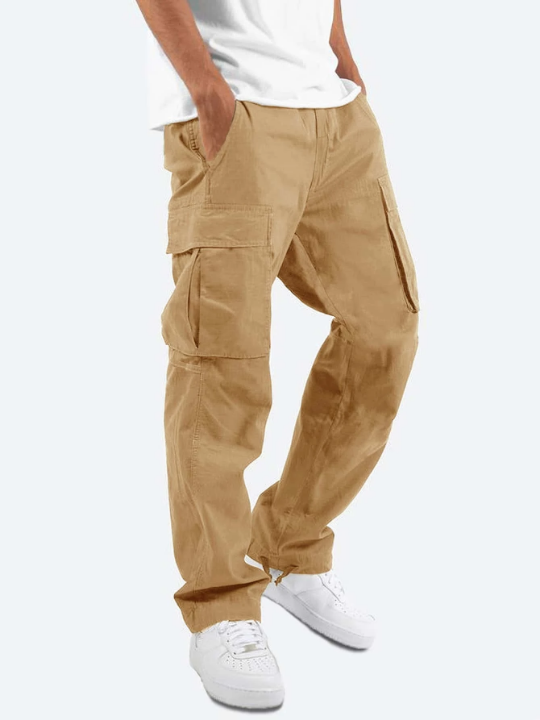 Manfinity Hypemode Men Flap Pocket Drawstring Waist Pants