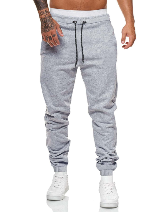 Manfinity Homme Men's 2-Pack Loose Fit Drawstring Waist Sweatpants