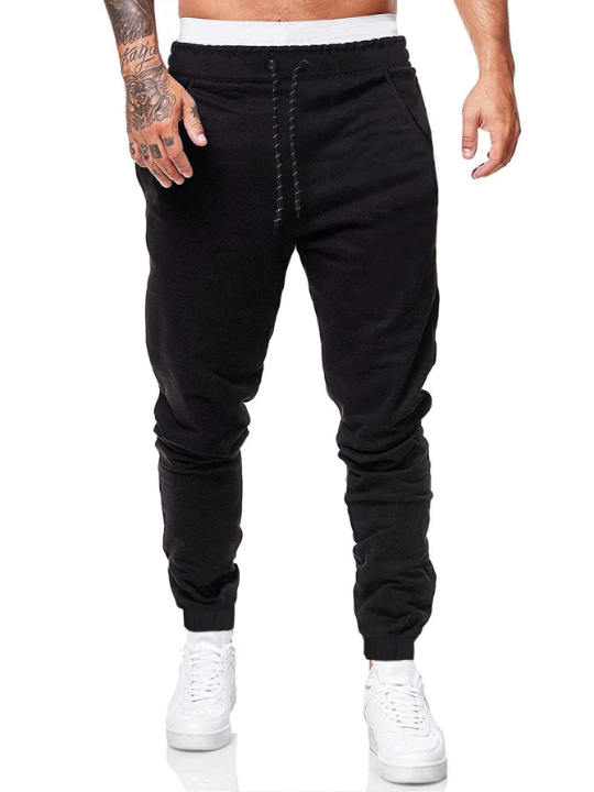 Manfinity Homme Men's 2-Pack Loose Fit Drawstring Waist Sweatpants