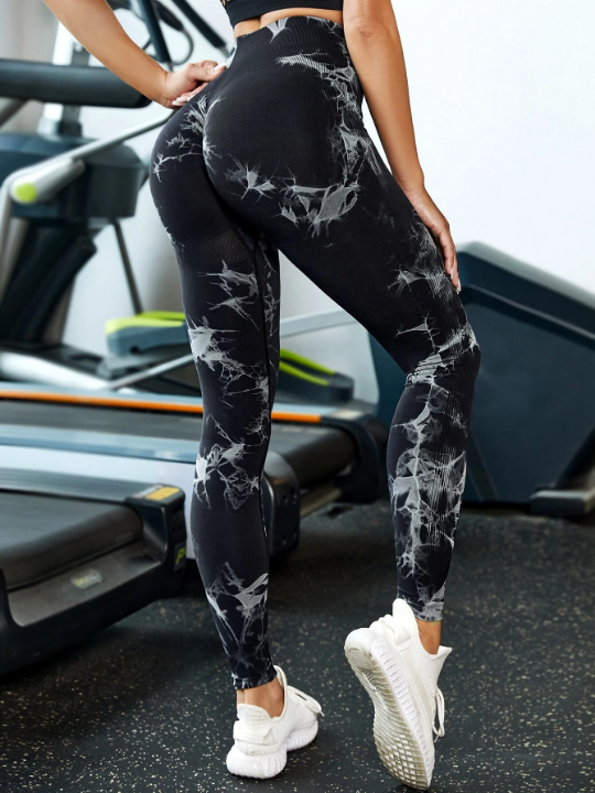 Sport Seamluxe Seamless Tie Dye Sports Leggings