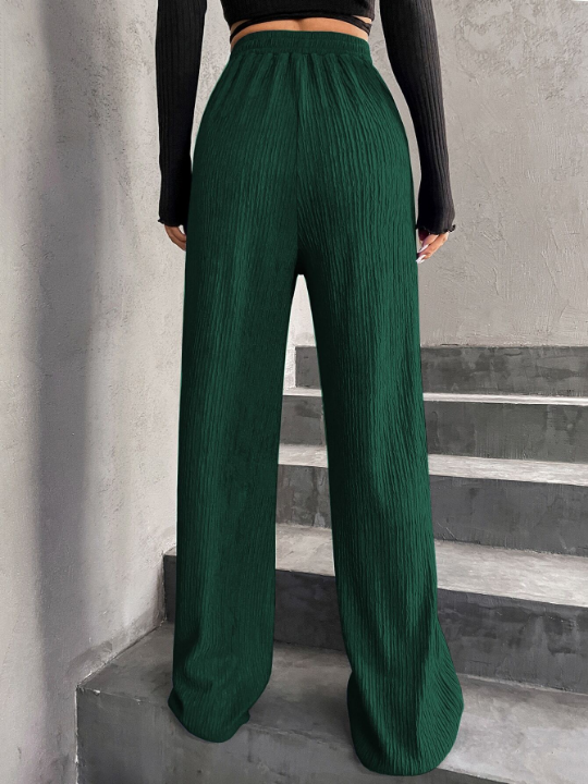 High Waist Wide Leg Pants