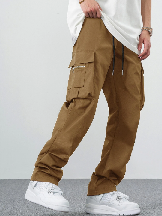 Manfinity EMRG Loose Men's Drawstring Waist Cargo Pants