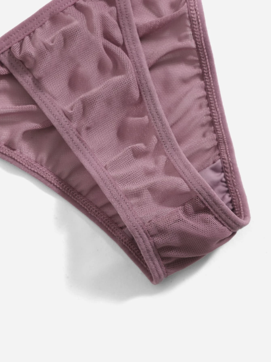 Classic Sexy 3pack Floral Lace Slips With Belted Robe