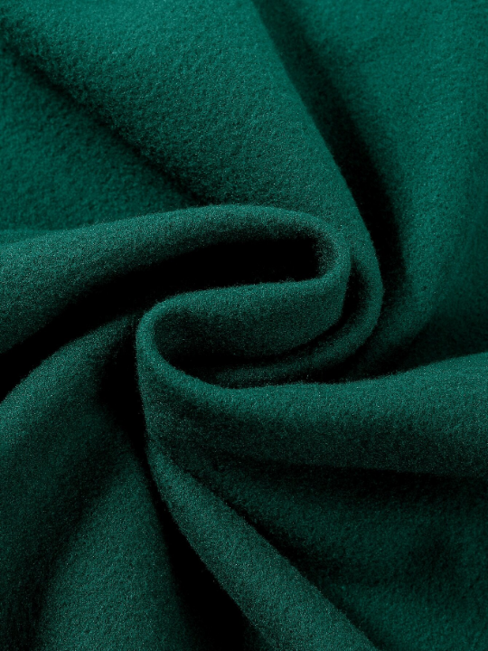 Men Solid Thermal Lined Sweatshirt