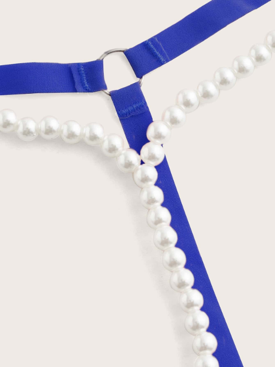 Pearls Beaded Thong