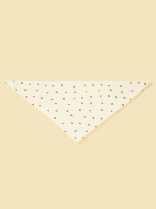 5pcs Baby Polka Dot Pattern Bandana Bib