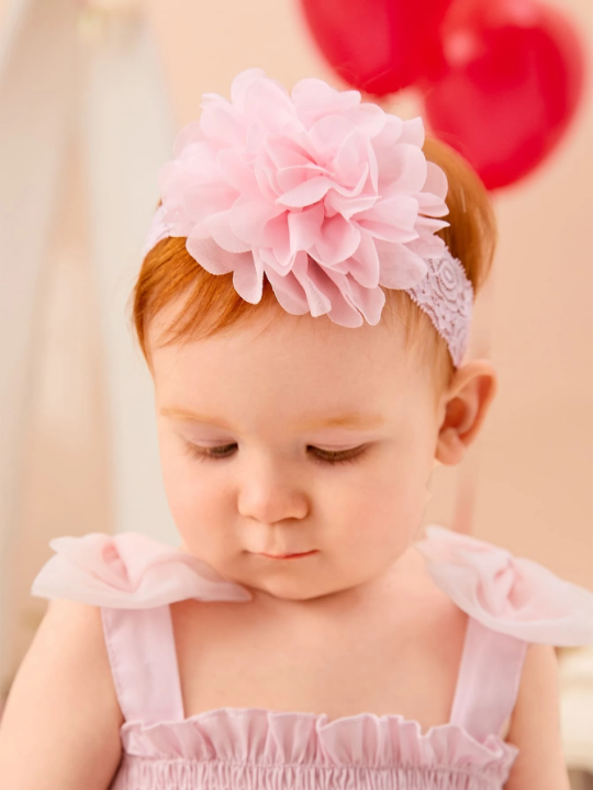 3pcs Baby Flower Decor Hair Band