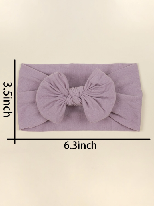 3pcs Baby Bow Decor Hair Band