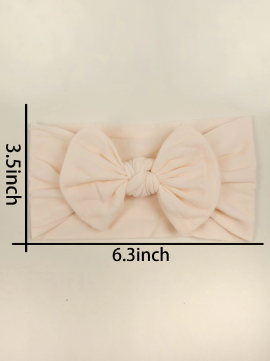 3pcs Baby Bow Decor Hair Band