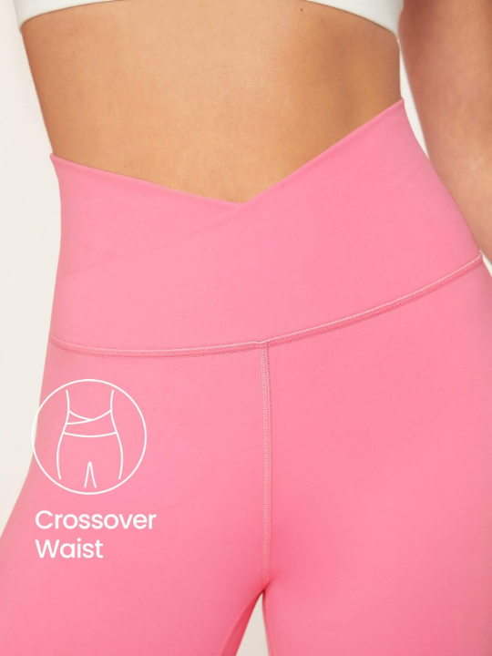 GLOWMODE 24" FeatherFit Crossover Leggings