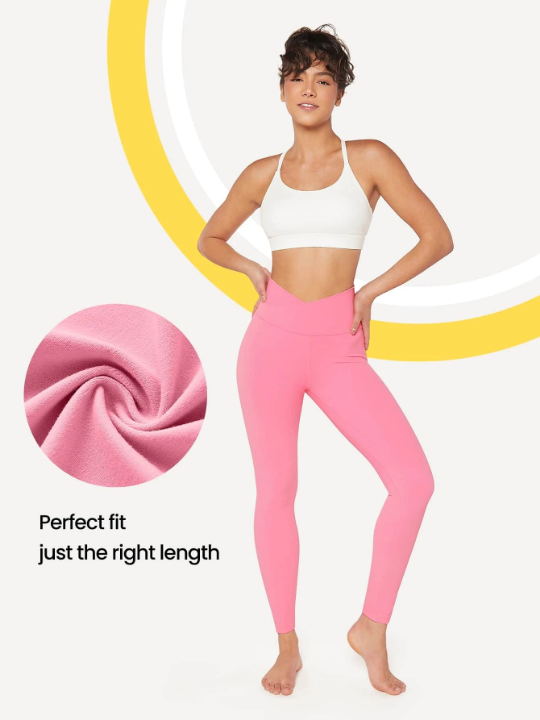 GLOWMODE 24" FeatherFit Crossover Leggings