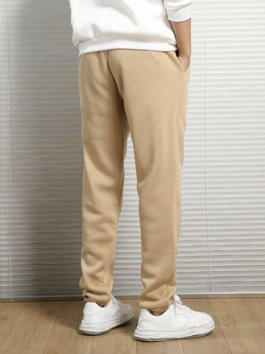 Manfinity Basics Men Drawstring Waist Sweatpants