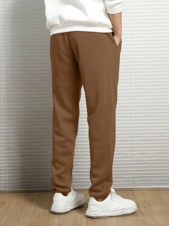 Manfinity Basics Men Drawstring Waist Sweatpants