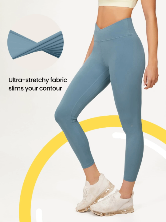 GLOWMODE 24" FeatherFit Crossover Leggings