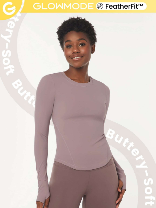 GLOWMODE FeatherFit Waist Slimming Top