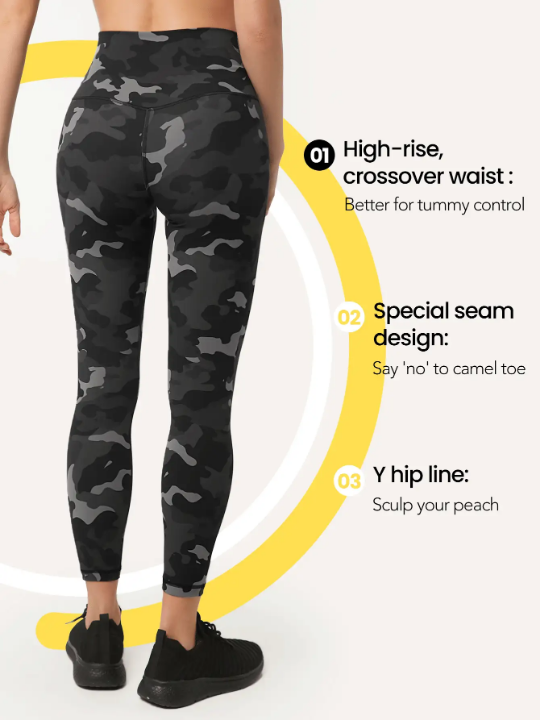 GLOWMODE 24" FeatherFit Crossover Leggings