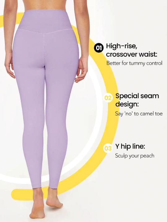 GLOWMODE 24" FeatherFit Crossover Leggings