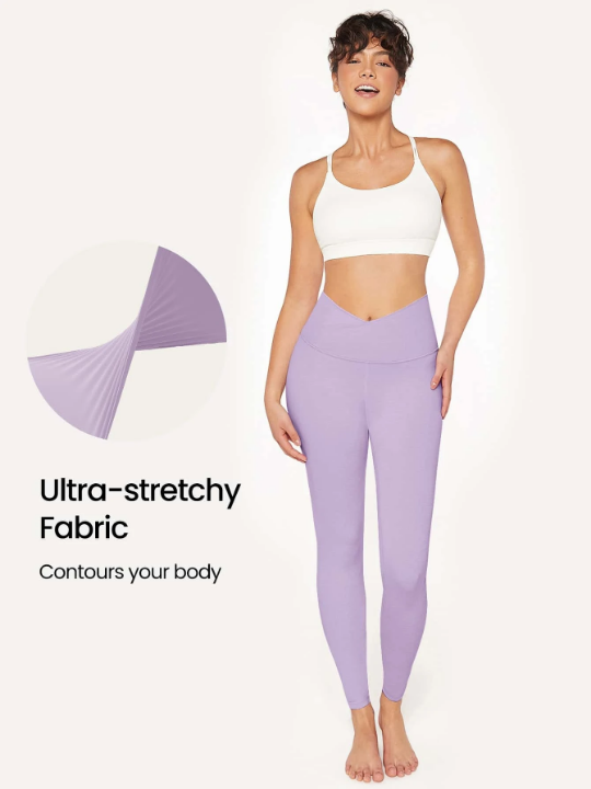 GLOWMODE 24" FeatherFit Crossover Leggings