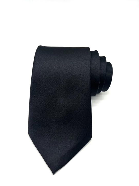 1pc Men Solid Tie For Wedding and Business Use