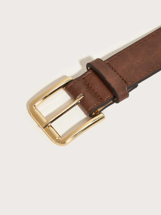 Western Cowgirl Stylish Square Buckle Belt for Jeans Pants