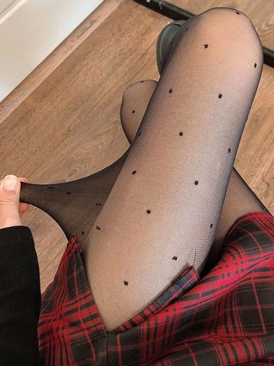 Polka Dot Tights