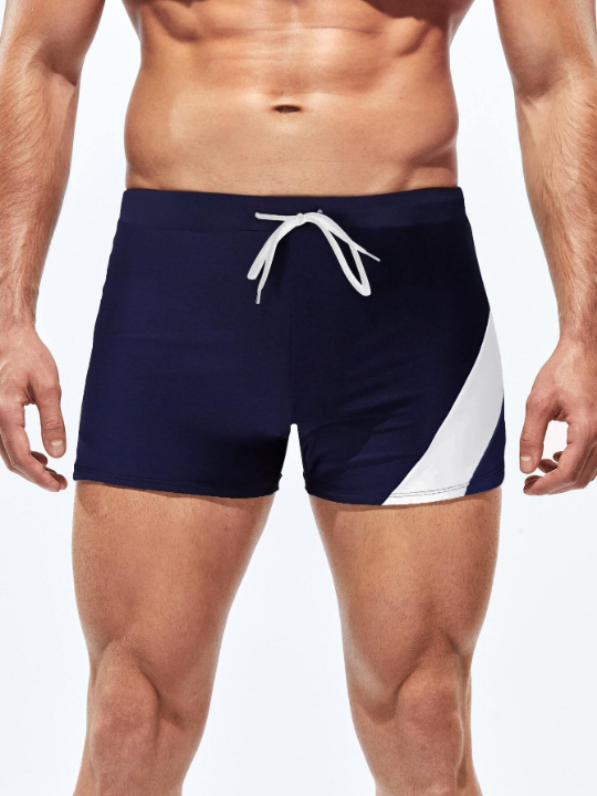 Manfinity Men Colorblock Swim Trunks