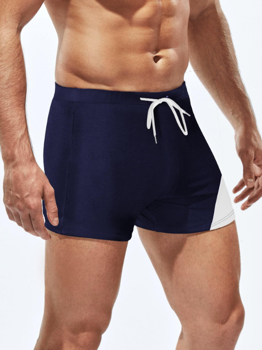 Manfinity Men Colorblock Swim Trunks