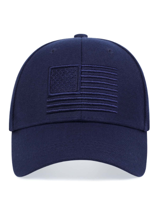 Men American Flag Embroidered Baseball Cap