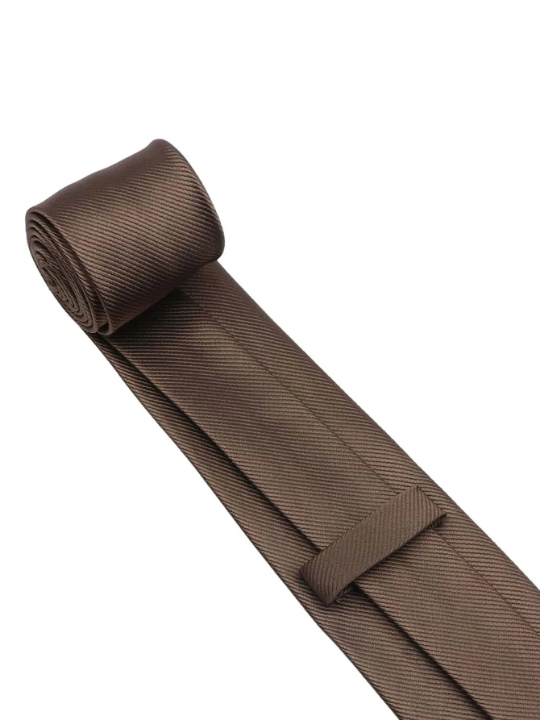 1pc Men Solid Tie Formal Business Wedding Necktie For Decoration